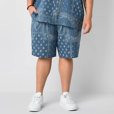 Arizona 8 1/2"& 9 1/2" Mens Big and Tall Pull-On Short