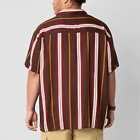 Arizona Mens Big and Tall Short Sleeve Button Down Shirt