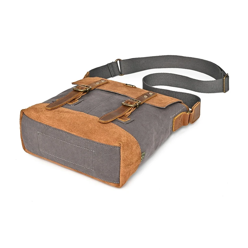 TSD Brand Valley Oak Crossbody Bag