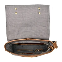 TSD Brand Valley Oak Crossbody Bag