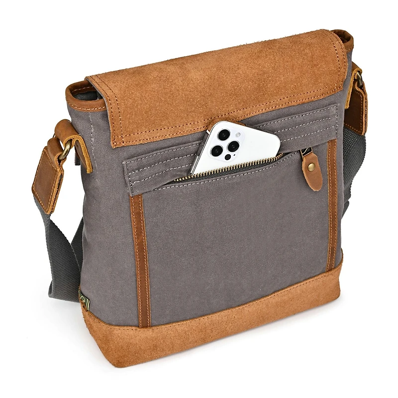 TSD Brand Valley Oak Crossbody Bag