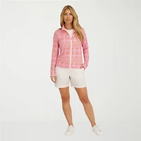 Stella Parker Medallion Swimsuit Cover-Up Tops