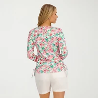 Stella Parker Toile Swimsuit Cover-Up Tops