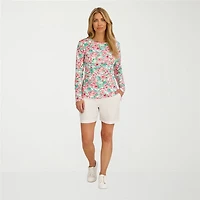 Stella Parker Toile Swimsuit Cover-Up Tops
