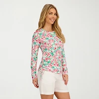 Stella Parker Toile Swimsuit Cover-Up Tops