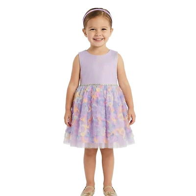 Bonnie Jean Toddler Girls Sleeveless A-Line Dress