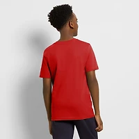 PUMA Big Kid Boys Crew Neck Short Sleeve Regular Fit Graphic T-Shirt