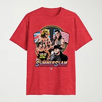 Novelty Wwe\N Mens Crew Neck Short Sleeve Regular Fit Graphic T-Shirt