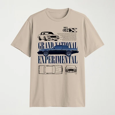Novelty Grand National Mens Crew Neck Short Sleeve Regular Fit Graphic T-Shirt