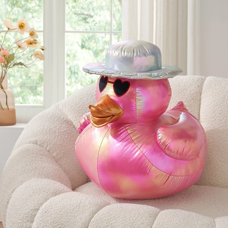 Novelty Duck Throw Pillow