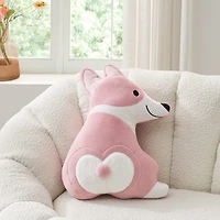Novelty Corgi Throw Pillow