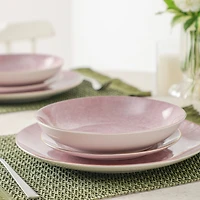 Christian Siriano New York Onyx -pc. Porcelain Dinnerware Set