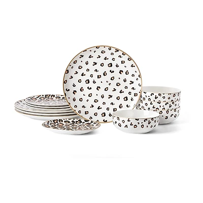 Christian Siriano New York Majestic -pc. Porcelain Dinnerware Set