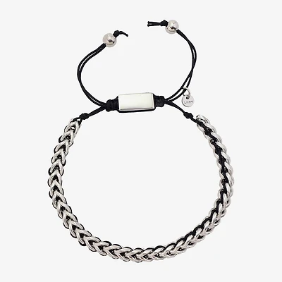 J.P. Army Cord Mens Stainless Steel Bolo Bracelet