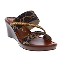 Italian Shoemakers Womens Wedge Sandals