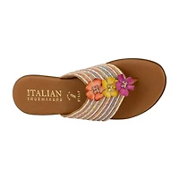Italian Shoemakers Womens Klaire Wedge Sandals