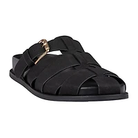 GC Shoes Womens Lovely Buckled Fisherman Flat Sandals