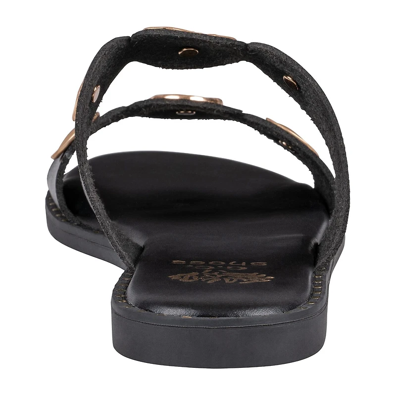 GC Shoes Womens Nolah Multi-Disc Accent Flat Sandals