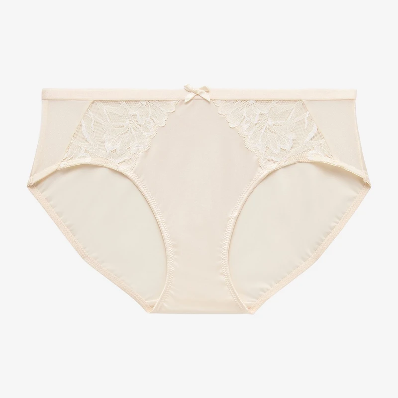 Ambrielle Tulip Lace Shine Hipster Panty