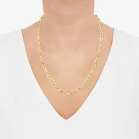 Mens 10K Gold 22 Inch Rope Chain Necklace
