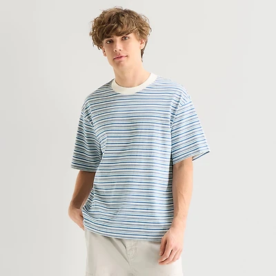 Arizona Boxy Fit Mens Crew Neck Short Sleeve T-Shirt