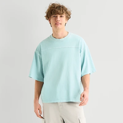 Arizona Oversized Boxy Fit Mens Crew Neck Short Sleeve T-Shirt