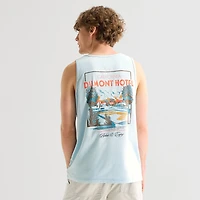 Arizona Mens Crew Neck Sleeveless Tank Top