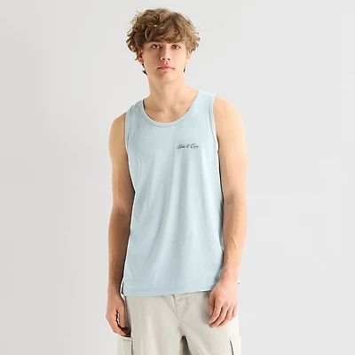 Arizona Mens Crew Neck Sleeveless Tank Top