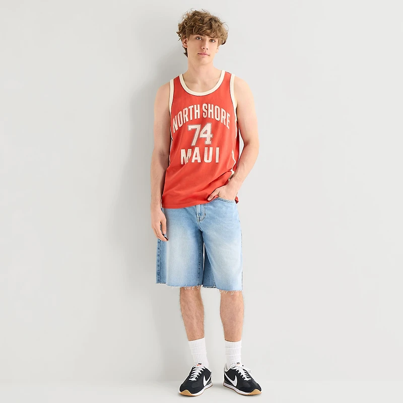 Arizona Mens Crew Neck Sleeveless Tank Top