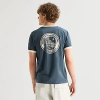 Arizona Slim Fit Mens Crew Neck Short Sleeve Graphic T-Shirt