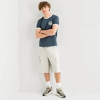 Arizona Slim Fit Mens Crew Neck Short Sleeve Graphic T-Shirt
