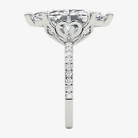 Grown Gorgeous (F / Vs2) Womens 7 Ct.T.W. Lab White Diamond 14K Gold Marquise Side Stone Engagement Ring