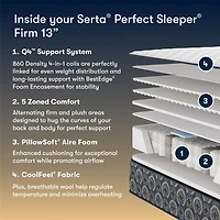 The Serta Perfect Sleeper Mondale 13" Firm Tight Top - Mattress Only