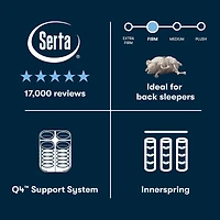 The Serta Perfect Sleeper Mondale 13" Firm Tight Top - Mattress Only