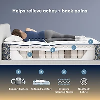 The Serta Perfect Sleeper Mondale 13.5" Plush Tight Top - Mattress Only