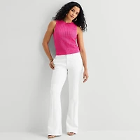 Bold Elements Womens High Rise Flare Leg Jean