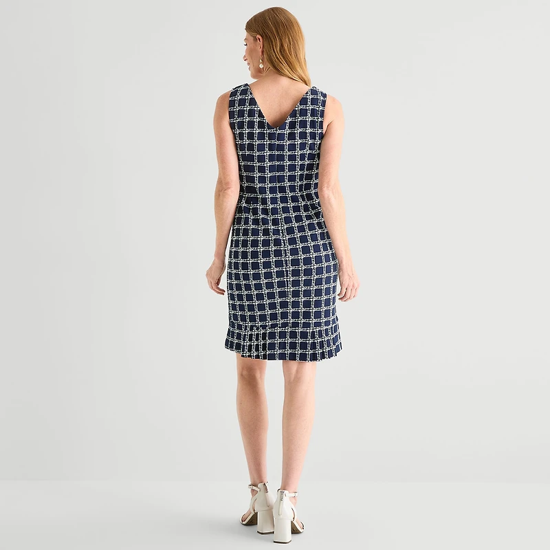 Maya Brooke Womens Jacket Dress