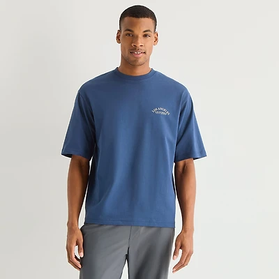 Xersion Mens Round Neck Short Sleeve Regular Fit Graphic T-Shirt