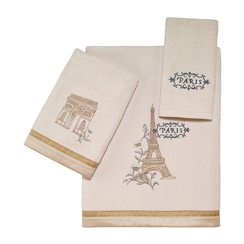 Avanti Paris Botanique Embellished Bath Towel