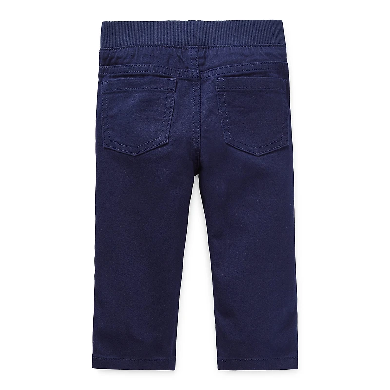 Okie Dokie Baby Boys Straight Original Fit Pull-On Pant