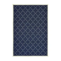 Covington Home Martinique Scallop Trellis Indoor Outdoor Rectangular Accent Rug