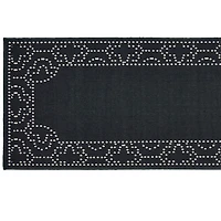 Covington Home Martinique Bordered 2'3"X7'6" Indoor Outdoor Rectangular Runner