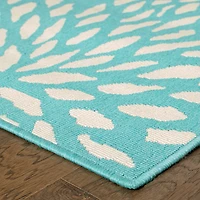 Covington Home Marquesas Blooms 2'3"X7'6" Indoor Outdoor Rectangular Runner