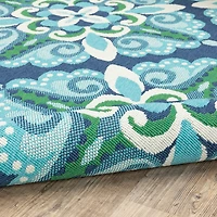 Covington Home Marquesas Medallion 2'3"X7'6" Indoor Outdoor Rectangular Runner