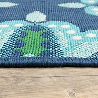 Covington Home Medallion Indoor Outdoor Rectangular Accent Rug