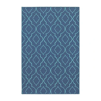Covington Home Marquesas Morrocan Trellis Indoor Outdoor Rectangular Accent Rug