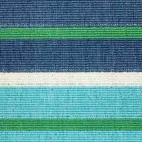 Covington Home Marquesas Multi Stripe 2'3"X7'6" Indoor Outdoor Rectangular Runner