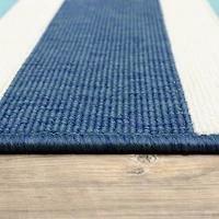 Covington Home Marquesas Striped 2'3"X7'6" Indoor Outdoor Rectangular Runner