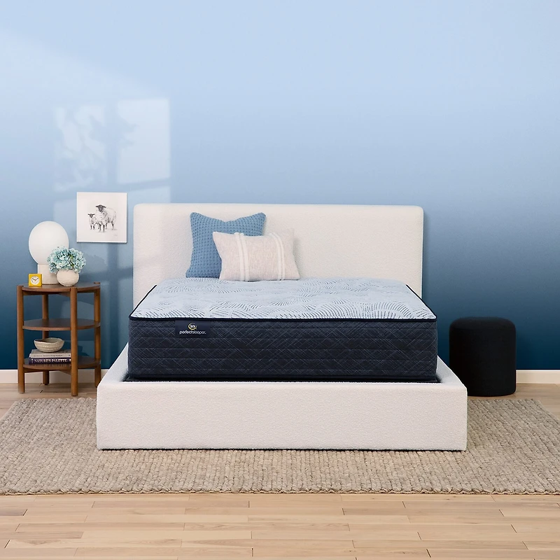 Serta Perfect Sleeper Blue Lagoon Nights 13.5" Plush Tight Top - Mattress Only