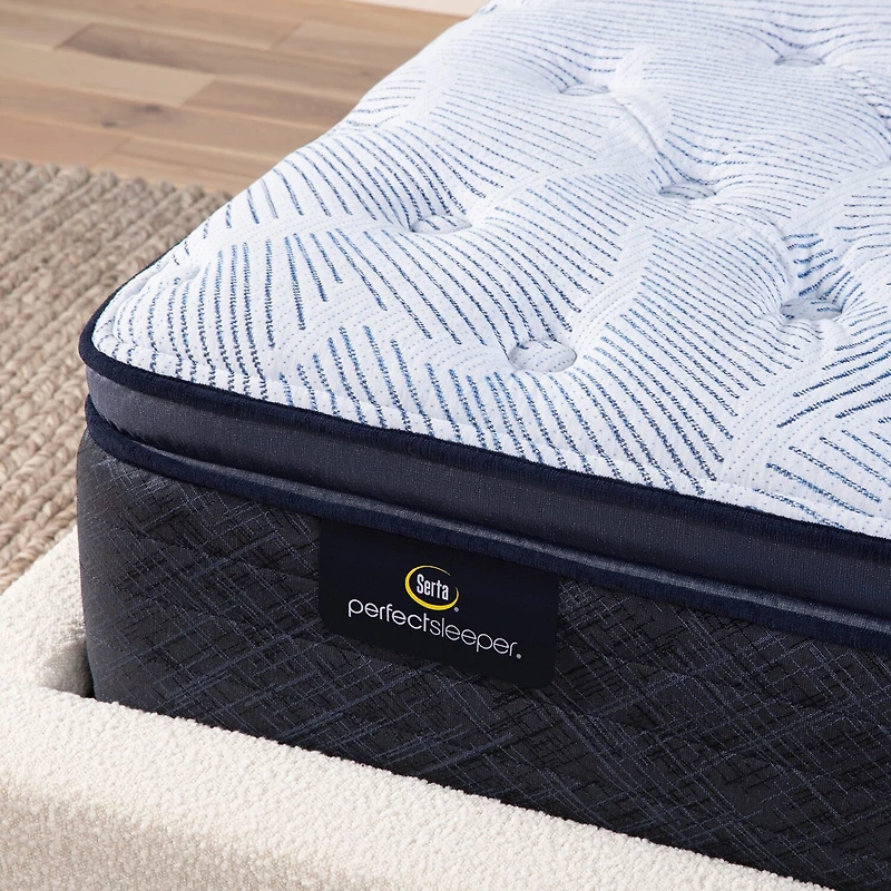 Serta Perfect Sleeper Blue Lagoon Nights 14.5" Plush Pillow Top - Mattress Only